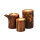 Sagwan Wooden candle