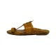 Buy attractive tan colored thick sole kolhapuri chappal for men
