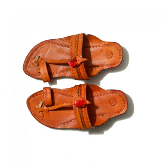 kolhapuri chappal for baby girl