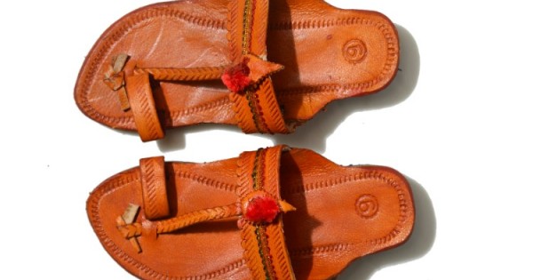 kolhapuri chappal for baby girl