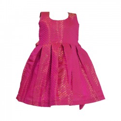 Tillubaby Pink baby frock for 3-4 year girls