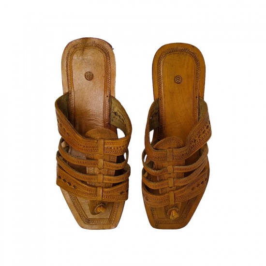 Buy strong & sturdy ladies kolhapuri chappal.