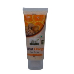 Buy sri sri tattva walnut orange scrub.