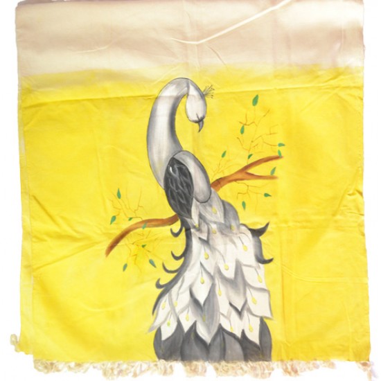 Buy hand painted khadi dupatta for women. Buy hand painted khadi dupatta for women.