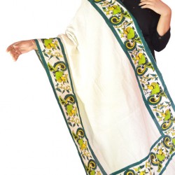Buy hand painted Dupatta for women.